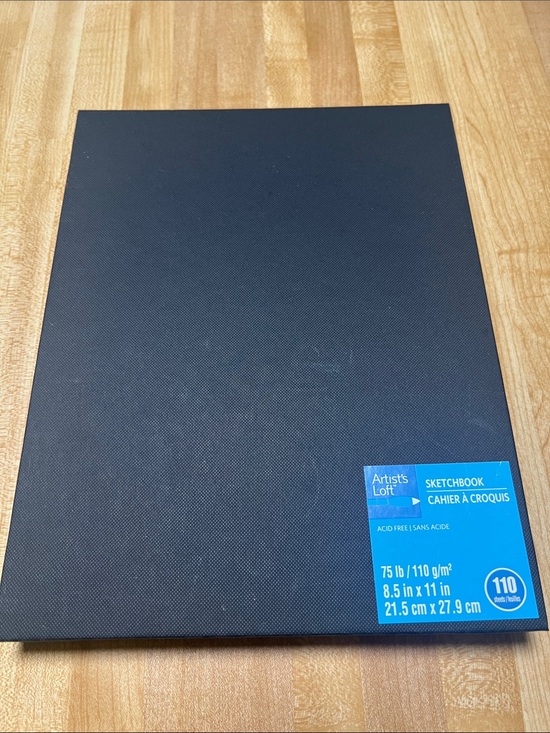 Michael’s Artcraft Store Other - #2790**Artist's Loft Black Sketchbook - 8.5 x 11